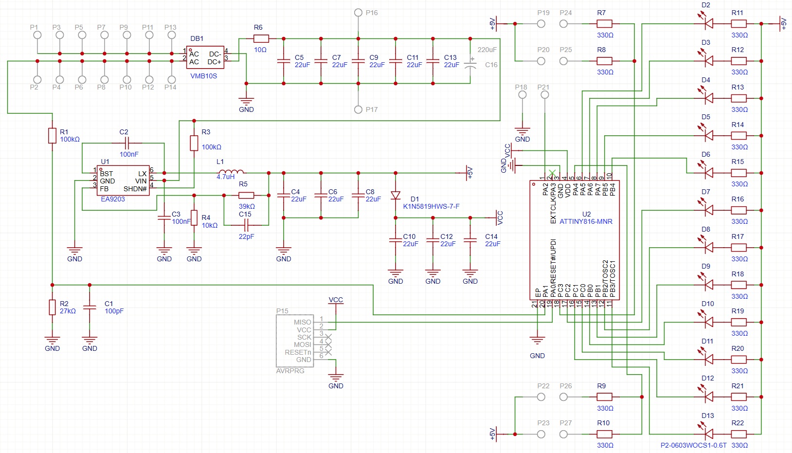 Beleuchtung Schematic